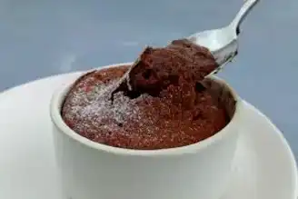 10 Dakikada Hazır Çikolatalı Sufle Tarifi