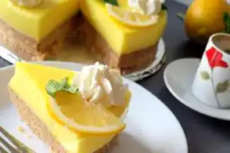 Cheesecake Gibi Limonlu Muhallebi Tarifi