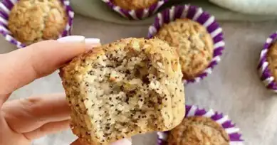 Sağlıklı Haşhaşlı Limonlu Muffin Tarifi