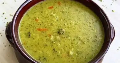 Nefis Kremalı Brokoli Çorbası Tarifi