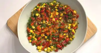 Nefis Köz Biber Salatası Tarifi