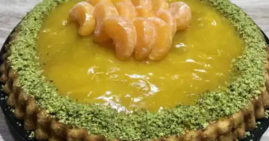 Nefis Mandalinalı Tart Kek Tarifi