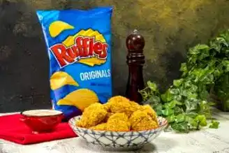 Fırında Çıtır Ruffles'lı Tavuk Nugget Tarifi