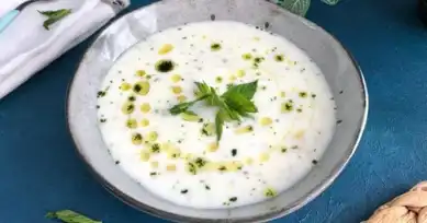 Serinletici Soğuk Ayran Aşı Çorbası Tarifi