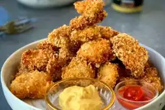 Ev Yapımı Lezzetli Tavuk Nugget Tarifi