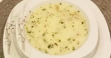 Nefis Terbiyeli Yeşil Mercimek Çorbası (Erişteli)