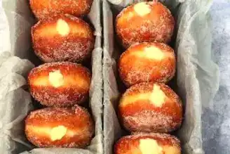 Ev Yapımı Nefis Vanilyalı Donut Tarifi