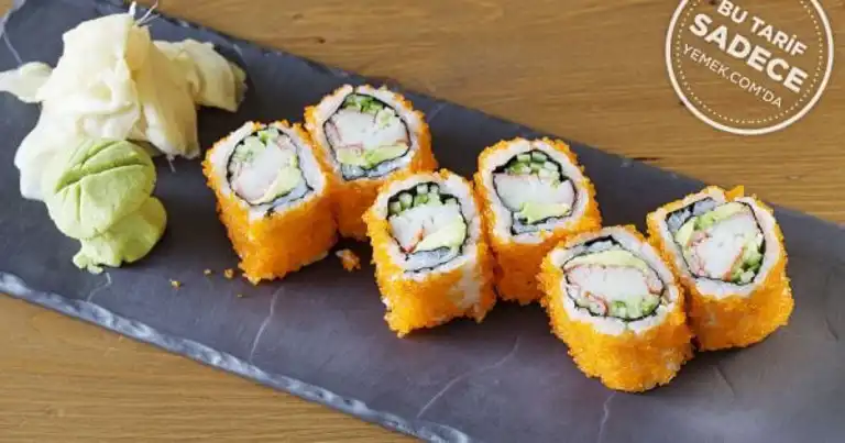 Evde Kolay California Roll Sushi Tarifi