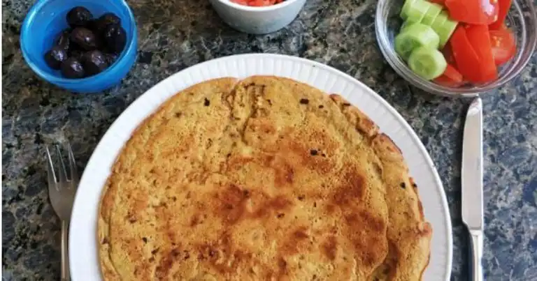 Nefis Vegan Nohut Unlu Omlet Tarifi