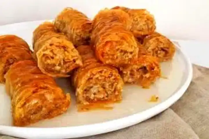 Nefis Tahinli Büzme Baklava Tarifi